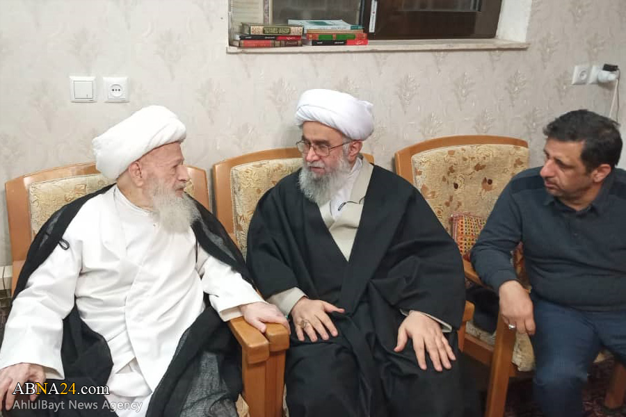 Secretary-General of AhlulBayt (a.s.) World Assembly visited Ayatollah `Mahfouzi + Photo