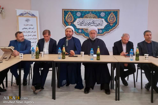 Foto Haber / Ayetullah Ramazani’nin Gürcistan Tebliğcileriyle Oturumu