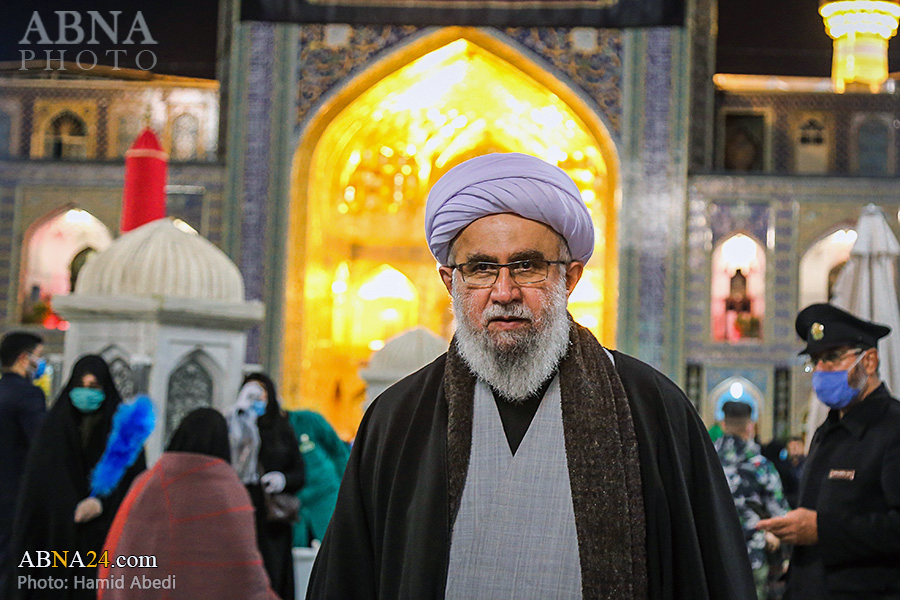 Photos: Ayatollah Ramazani attends at Imam Reza (AS) Holy Shrine