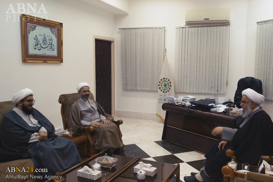 Deputy for the Purification Affairs of Seminaries met with Ayatollah Ramazani