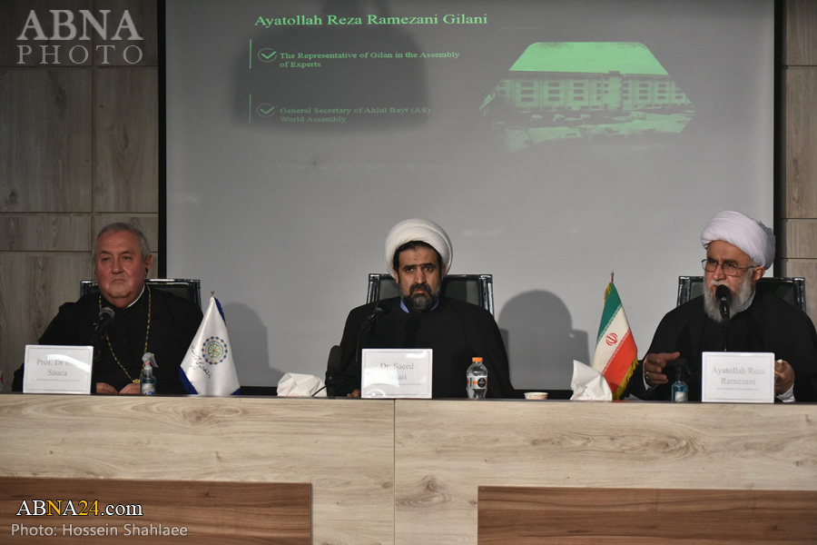 Ayatollah Ramazani : Nous croyons en une synergie multidimensionnelle entre les religions