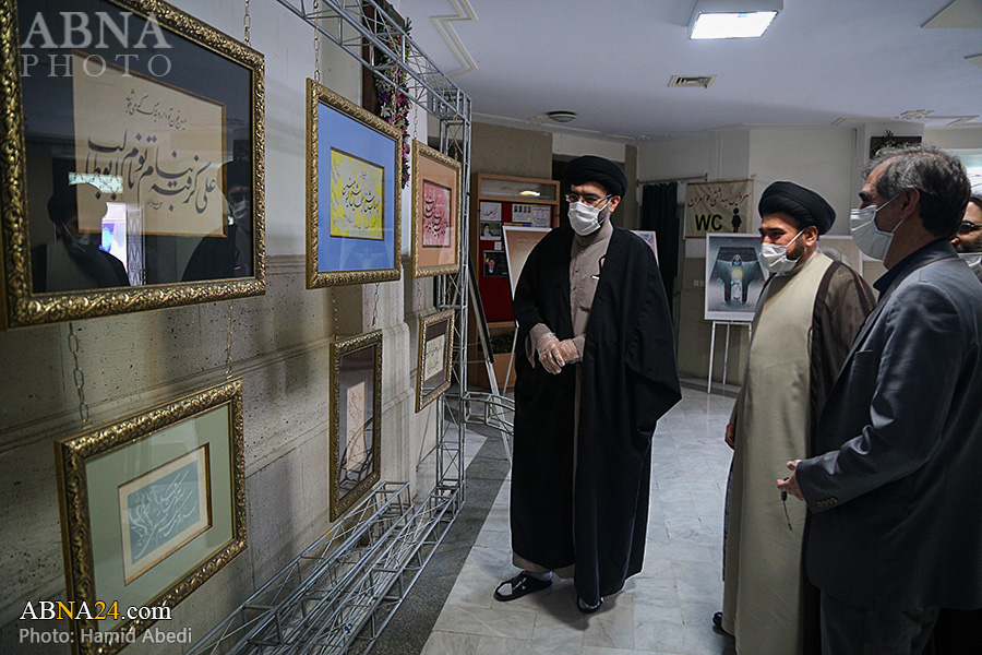 Photos: Exhibition of art works of Intl. Conference of Hazrat Abu Talib (a.s.) 