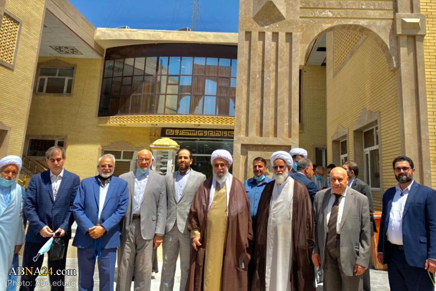Photos: Ayatollah Ramazani visits AhlulBayt (a.s.) University