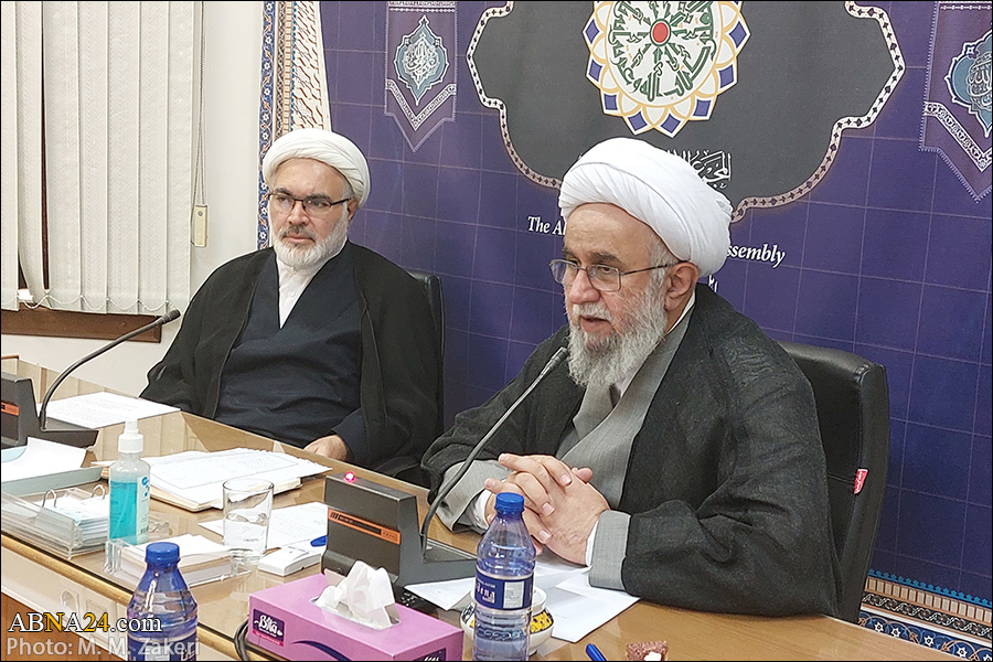 Reportage photo/ La rencontre du directeur de l'Institut de recherche sur les sciences et la culture islamiques avec l'ayatollah Ramezani