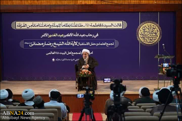 تقرير مصور/ الأمين العام للمجمع العالمي لأهل البيت (ع) يشارك في تجمع علماء الشيعة في باكستان