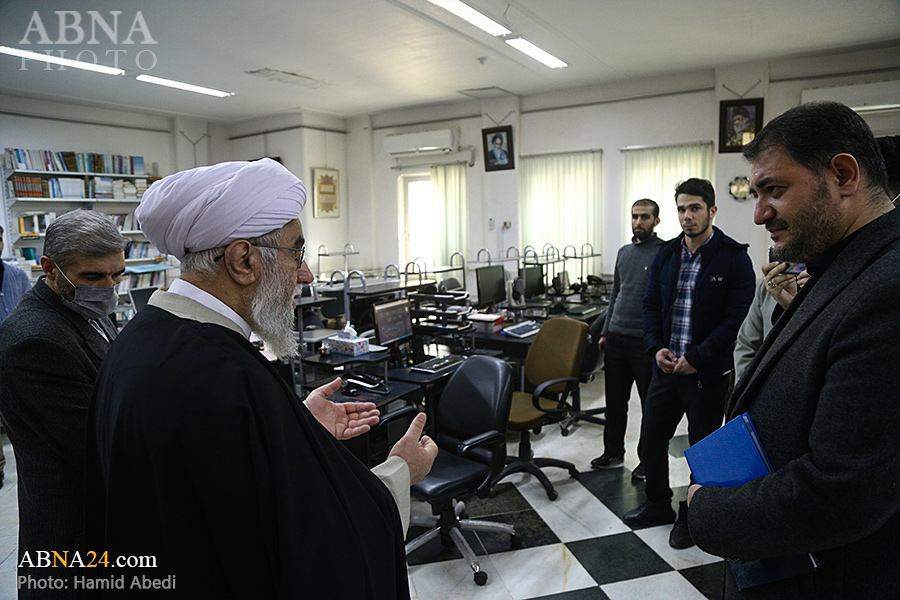 Photos: Secretary General of the AhlulBayt (a.s.) World Assembly visited ABNA News Agency