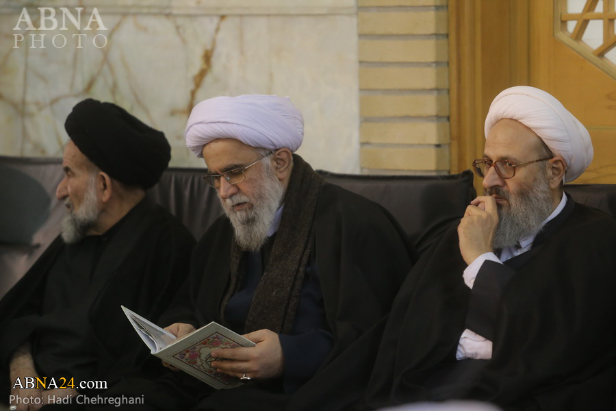 Photos: Ayatollah Ramazani attends commemoration ceremony for General Soleimani's martyrdom in Qom