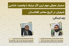 Seminar to introduce important works related to Shiites situation in contemporary Afghanistan