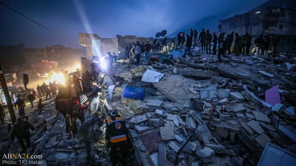 بيان مجمع أهل البيت عليهم السلام في سوريا حول الزلزال المدمر الذي أصاب هذه البلاد