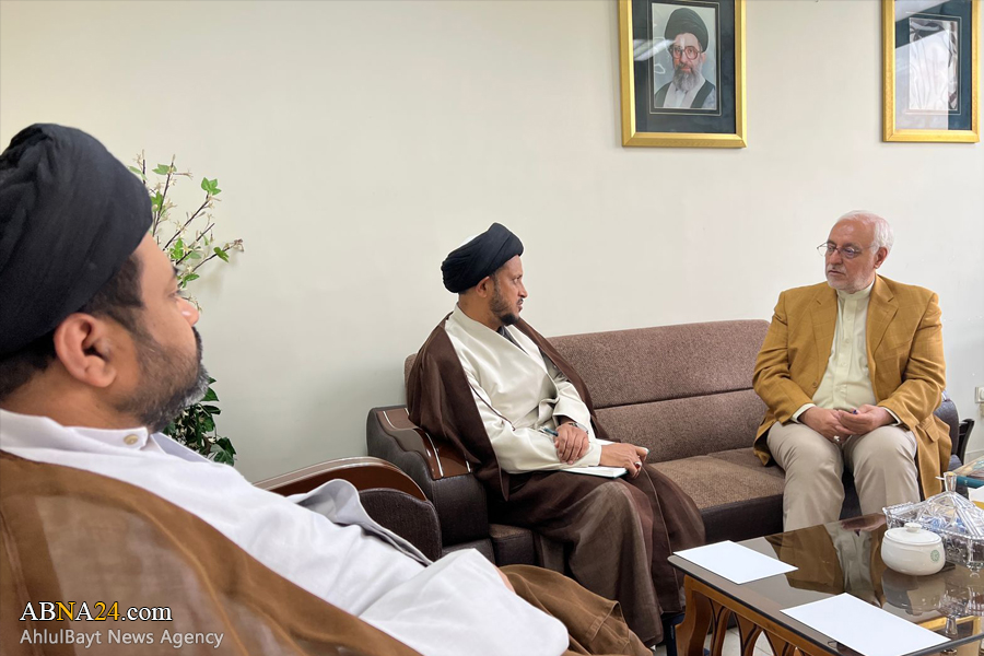 ہندوستان کی اہل بیت(ع) اسمبلی کے اراکین کی تہران میں اسمبلی کے نائب اقتصادی معاون سے ملاقات