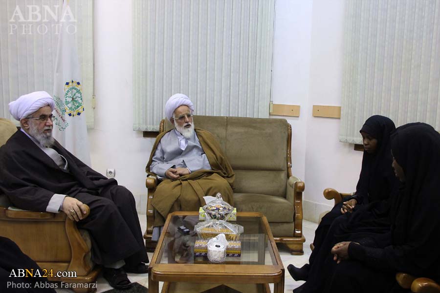 Photos: Daughters of Sheikh Zakzaky meet with Ayatollah Ramazani