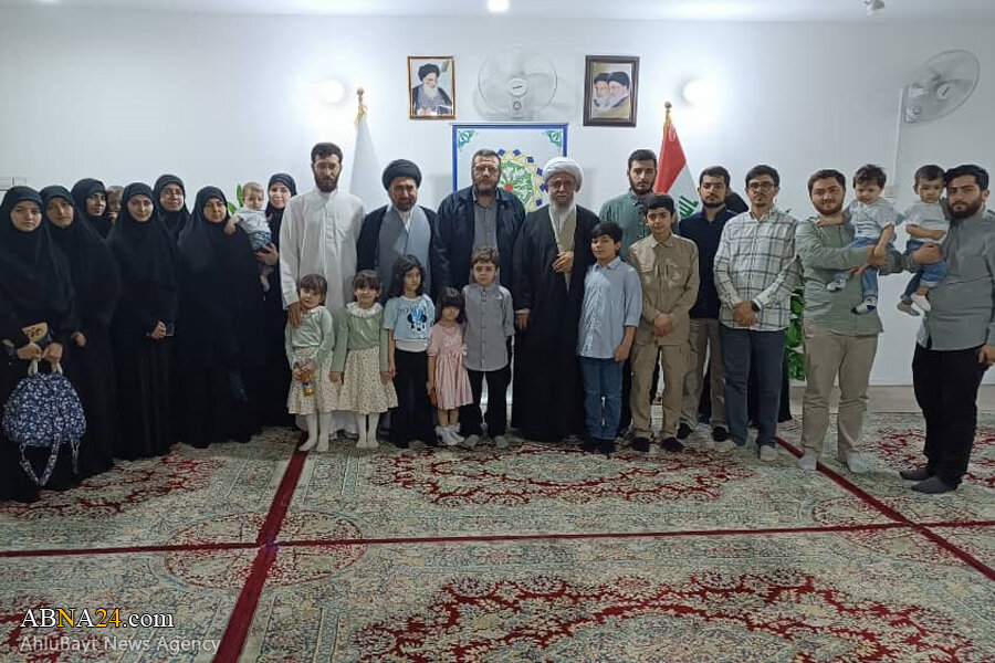 عکس خبری | دیدار خانواده‌های فلسطینی با آیت‌الله رمضانی