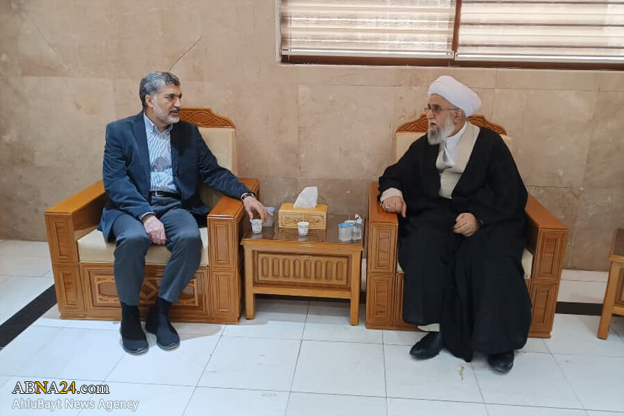 سرکنسول ایران در نجف با دبیرکل مجمع جهانی اهل‌بیت(ع) دیدار کرد