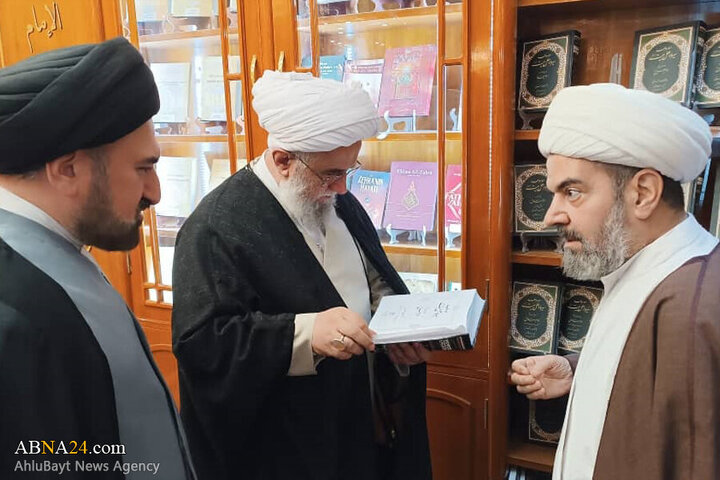 Photos: Secretary General of AhlulBayt World Assembly visits Imam Hassan Mujtaba Library in Najaf