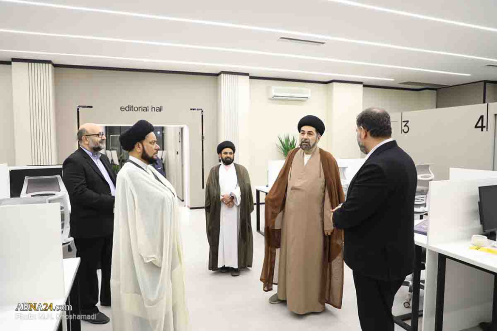 The Chairman of India’s Shiite Ulama Assembly visited AhlulBayt (a.s.) News Agency – ABNA