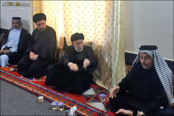 Photos: Director-General of Cultural Services, Publications of ABWA met tribal sheikhs of Najaf, Kufa and Shamia