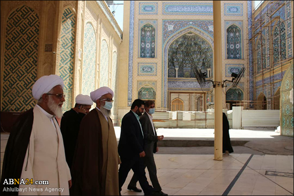 گزارش تصویری/ بازدید دبیرکل مجمع جهانی اهل‌بیت(ع) از پروژه‌های ستاد بازسازی عتبات عالیات در نجف اشرف
