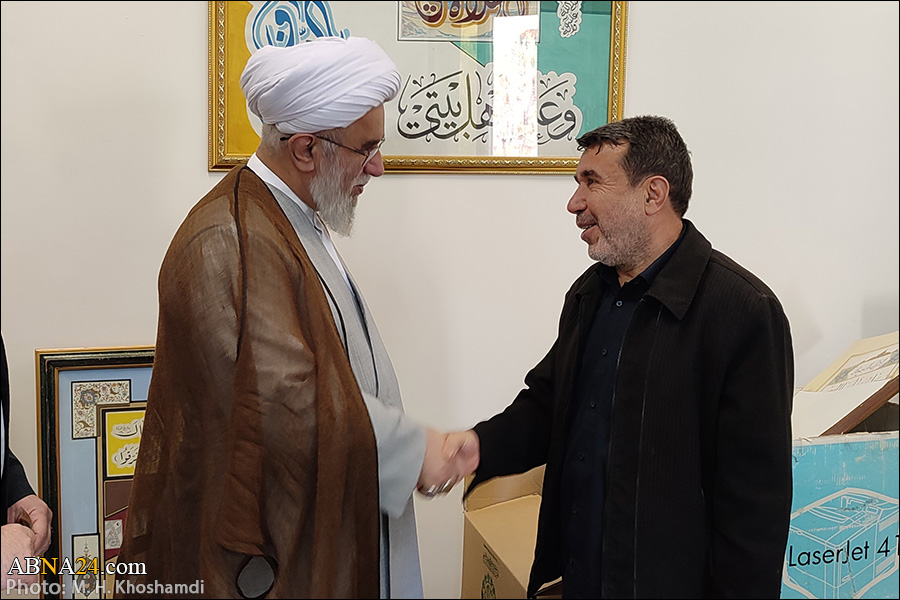 Photos: Ayatollah Ramazani met with the staff of the AhlulBayt (a.s.) World Assembly on the occasion of Nowruz (Persian New Year)