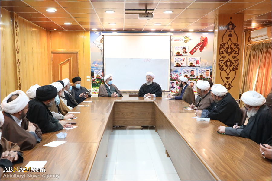 Photos: Ayatollah Ramazani met Prominent professors of Al-Mustafa International University in Syria