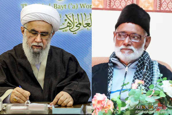 Ayatollah Ramazani offered his condolences on demise of Indian Shiite scholar