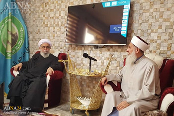 Photos: Ayatollah Ramazani met Grand Mufti of Iraqi Sunnis