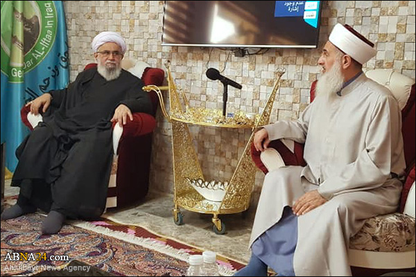 Фоторепортаж/ Встреча Аятоллы Рамезани с Верховным сунитским муфтием Ирака