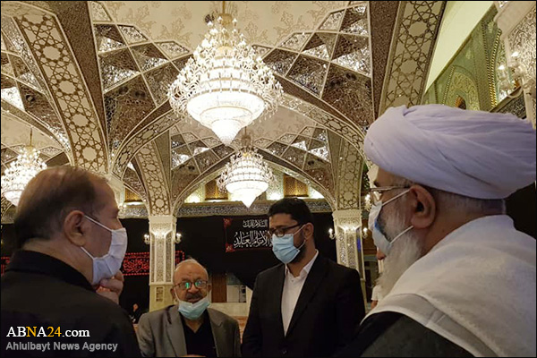گزارش تصویری/ بازدید دبیرکل مجمع جهانی اهل‌بیت(ع) از پروژه‌های ستاد بازسازی عتبات عالیات در کاظمین 