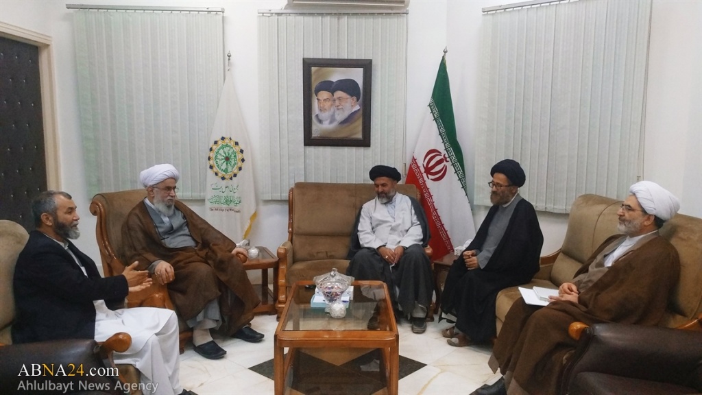Balkhab Friday Prayer leader met with Ayatollah Ramazani