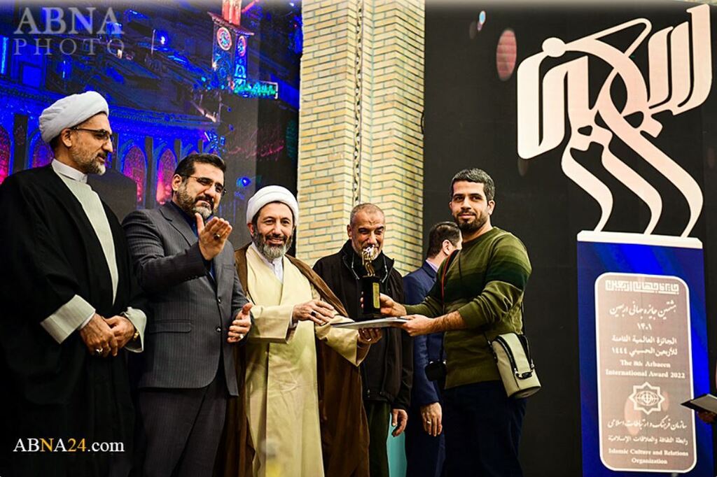 ABNA’s photographer honored as the winner of the 8th Arbaeen World Award