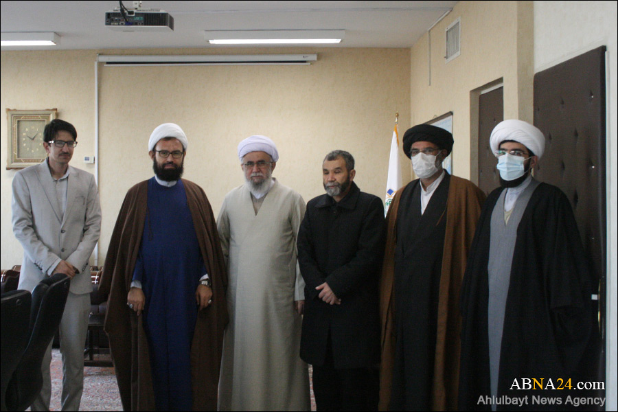 Photos: Secretary-General of Afghanistan Welfare's Party meets with Ayatollah Ramazani