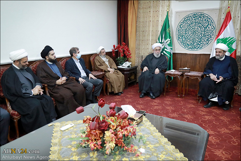 Photos: Secretary-General of AhlulBayt (a.s.) World Assembly met representative of Amal movement in Tyre