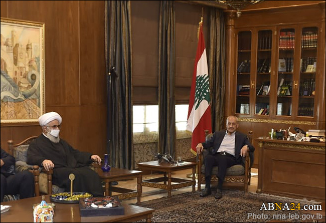 Secretary-General of AhlulBayt (a.s.) World Assembly met Speaker of Lebanese Parliament + Photo