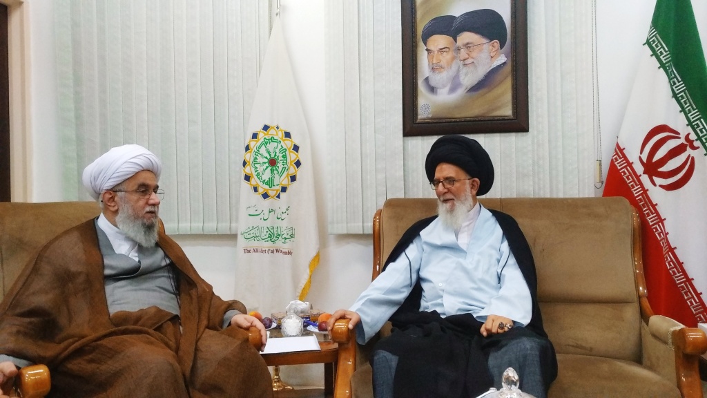 Ayatollah Sayed Mohsen Hojjat Kabuli met with ABWA’s Secretary-General