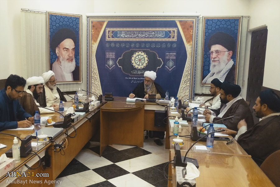 Photos: Members of Local Office of the AhlulBayt (a.s.) World Assembly in India met with Ayatollah Ramazani