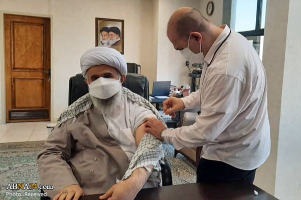 Ayatollah Ramazani received the third dose of Covid-19 vaccine