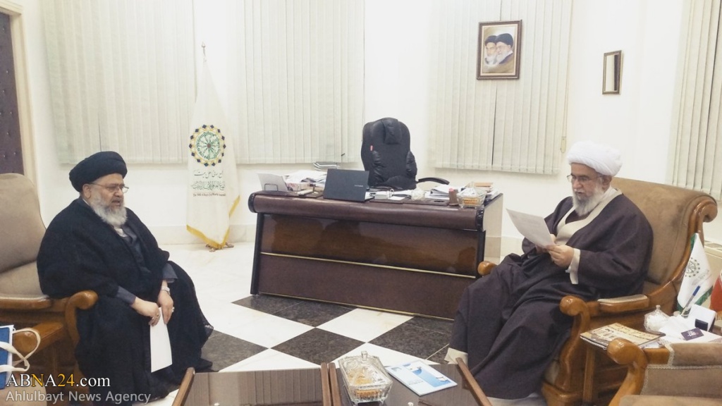 Head of the Schengen Imami Scholars Organization met with Ayatollah Ramazani