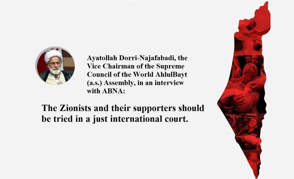 Helping Palestinians, oppressed people of Gaza, high priority: Ayatollah Dorri-Najafabadi