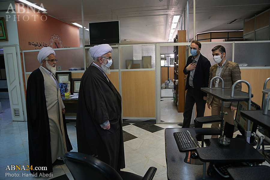 Photos: Ayatollah Ramazani visits different parts of AhlulBayt World Assembly in Qom
