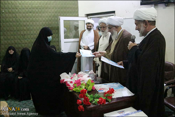Photos: Closing ceremony of virtual courses for Iraqi women preachers, in presence of Ayatollah Ramazani