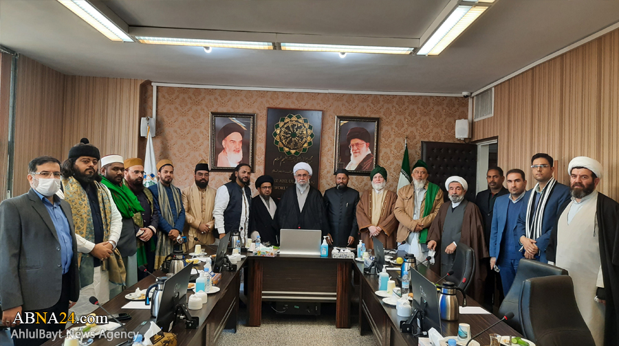 Photos: A group of Indian Sufi scholars met with Secretary-General of the AhlulBayt (a.s.) World Assembly